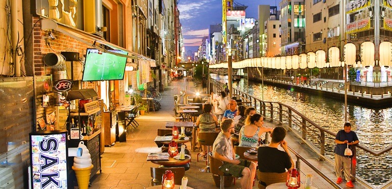 Dotonbori Riverside Wonder Pub